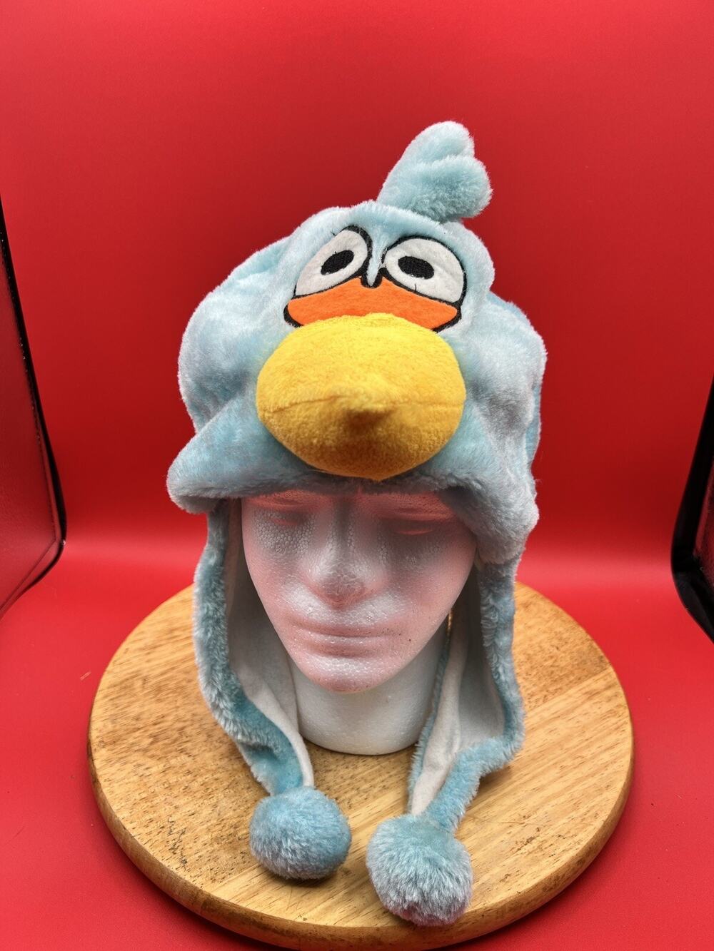 Animal Plush Hat Fleece Hoodie Cute Fluffy Winter Beanie